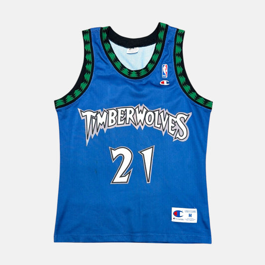 Minnesota Timberwolves - Kevin Garnett - Größe M - Champion - NBA Trikot