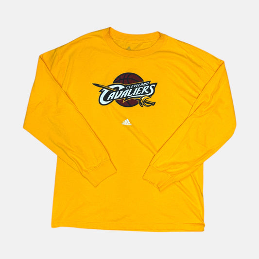 Cleveland Cavaliers - Größe L - Adidas NBA Longsleeve