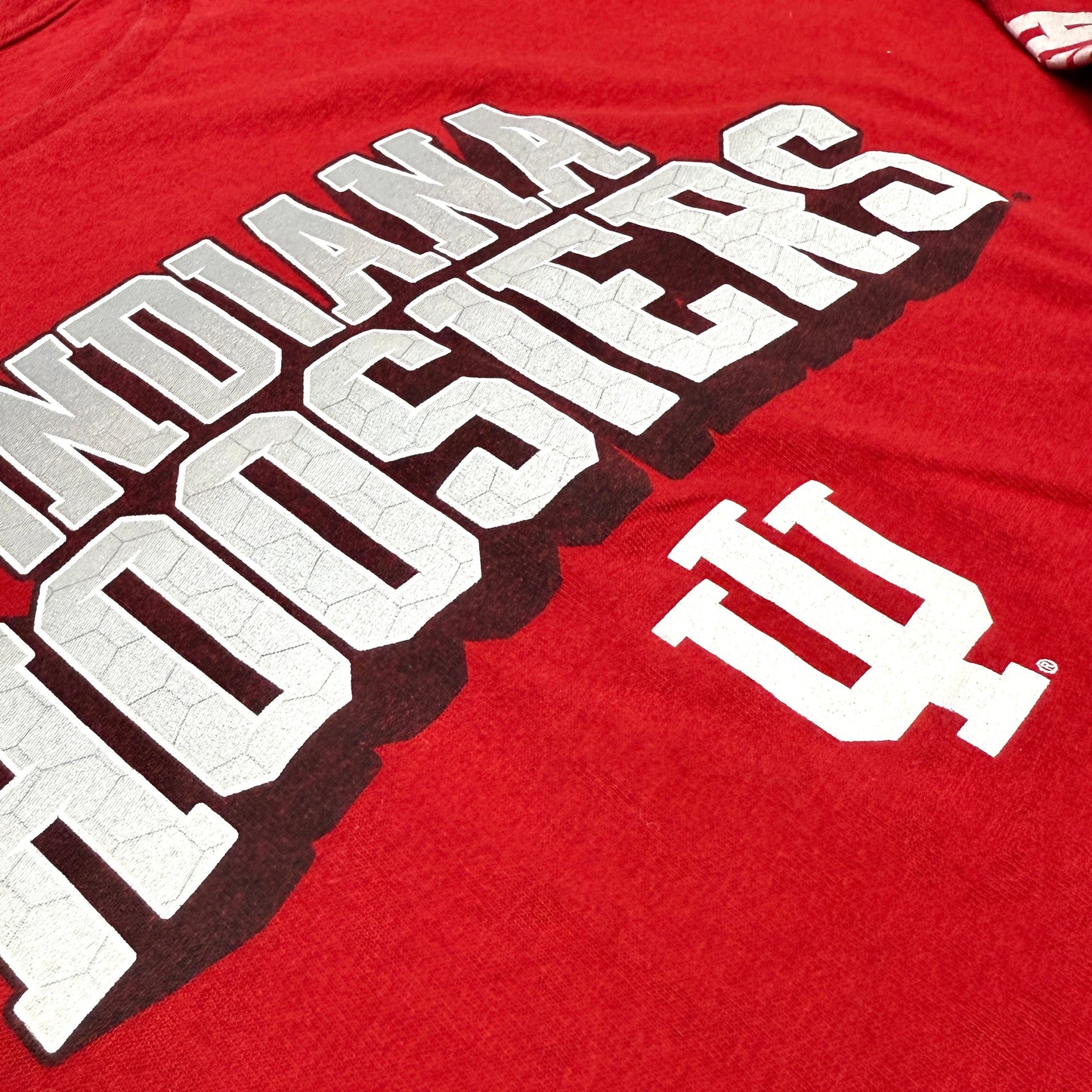 Indiana Hoosiers - Cream and Crimson - Größe XL - J America - NCAA Longsleeve