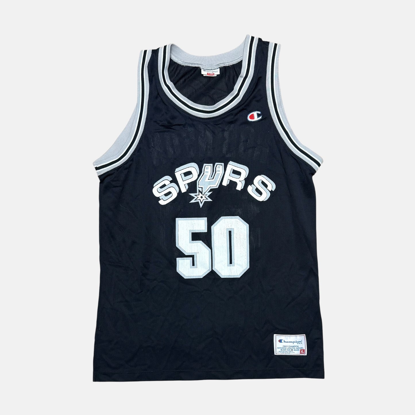 San Antonio Spurs - David Robinson - Größe XL - Champion - NBA Trikot