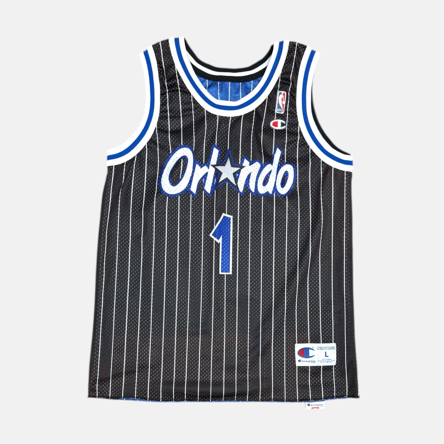 Orlando Magic - Penny Hardaway - Größe L - Champion - NBA Reversible Trikot