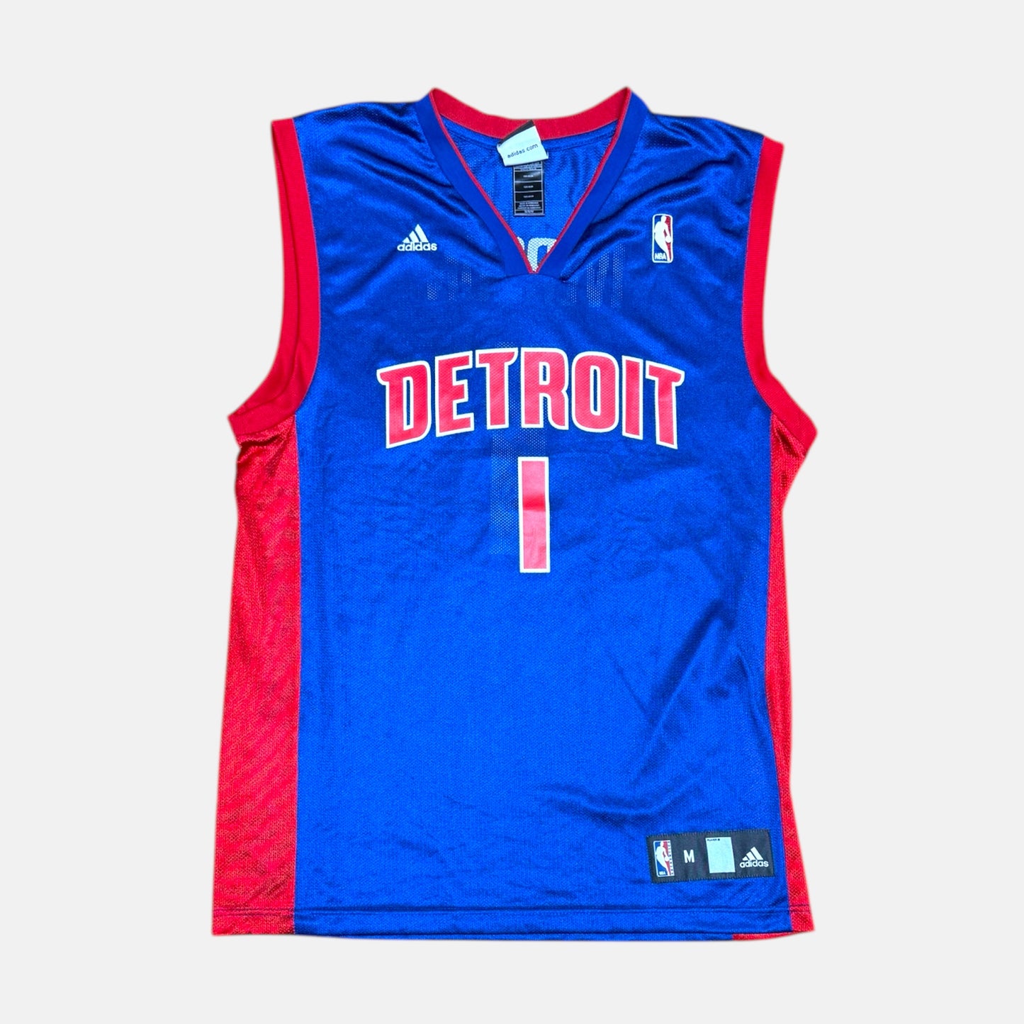Detroit Pistons - Allen Iverson - Größe M - Adidas - NBA Trikot