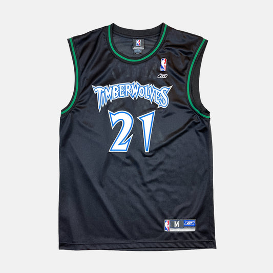 Minnesota Timberwolves - Kevin Garnett - Größe M - Reebok - NBA Trikot