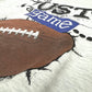 Football is Life Sweatshirt - Größe L - Anvil Knitwear - Vintage Sweater