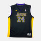 Los Angeles Lakers - Kobe Bryant - Größe L - Adidas - NBA Trikot Hollywood Nights