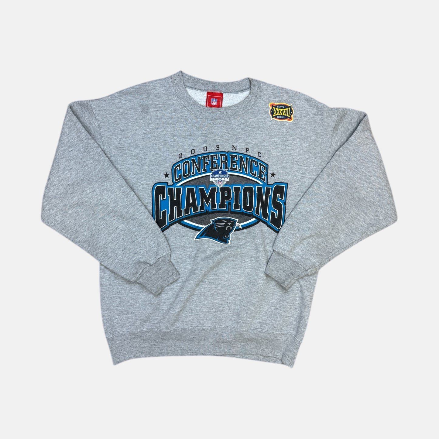 Carolina Panthers - 2003 Conference Champions - Größe M - NFL Sweatshirt