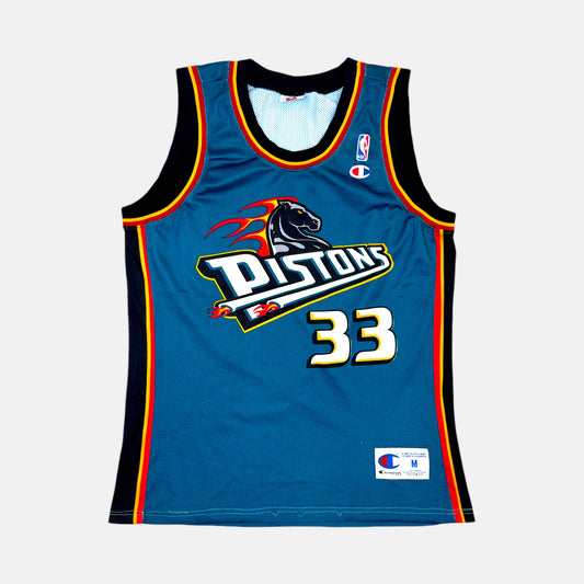 Detroit Pistons - Grant Hill - Größe M - Champion - NBA Trikot