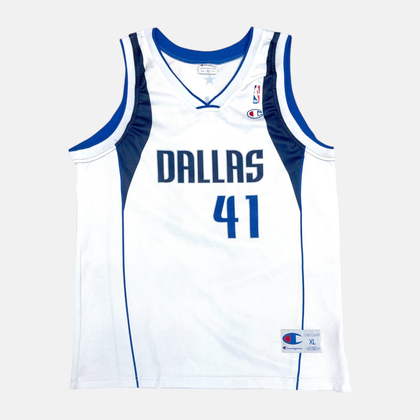 Dallas Mavericks - Dirk Nowitzki - Größe XL - Champion - NBA Trikot