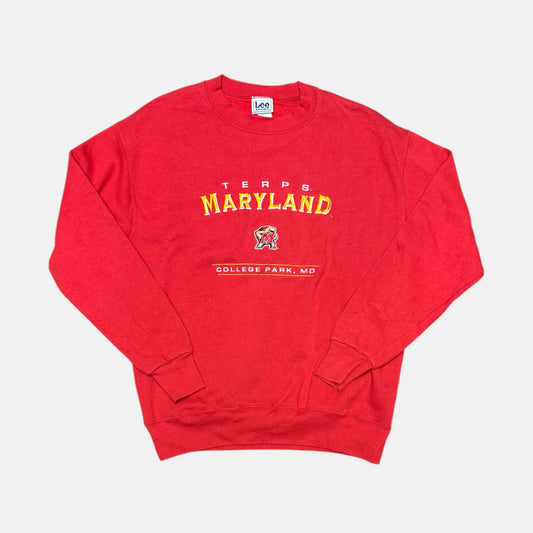 Maryland Terrapins - NCAA Sweatshirt - Größe M - Lee Sports Sweater