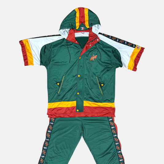 Seattle Supersonics Warm Up Anzug - Größe L - Champion - NBA Track Suit