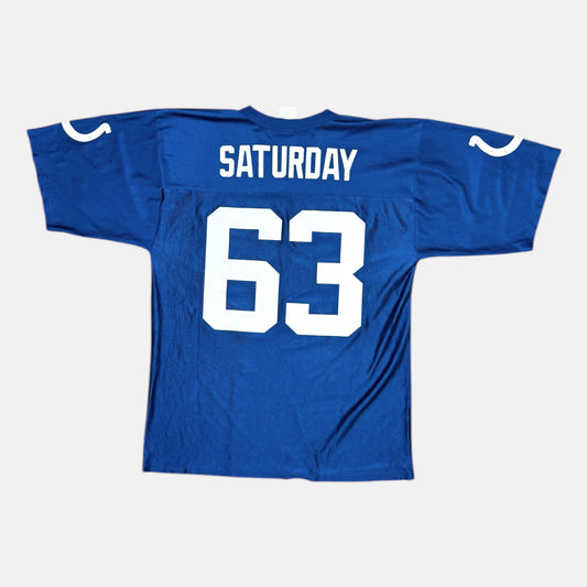 Indianapolis Colts - Jeff Saturday - M - Reebok - NFL Trikot