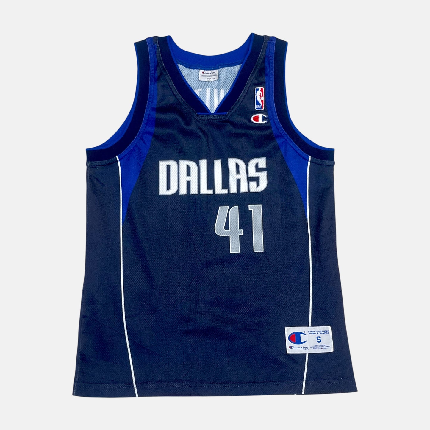 Dallas Mavericks - Dirk Nowitzki - Größe S - Champion - NBA Trikot