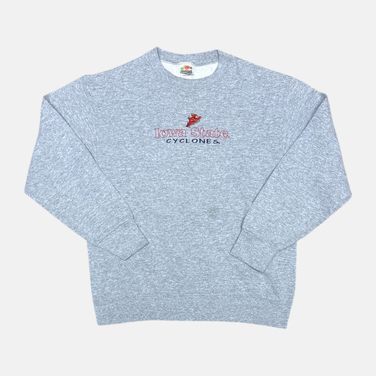 Iowa State Cyclones - gesticktes Logo - Größe M - NCAA Sweatshirt