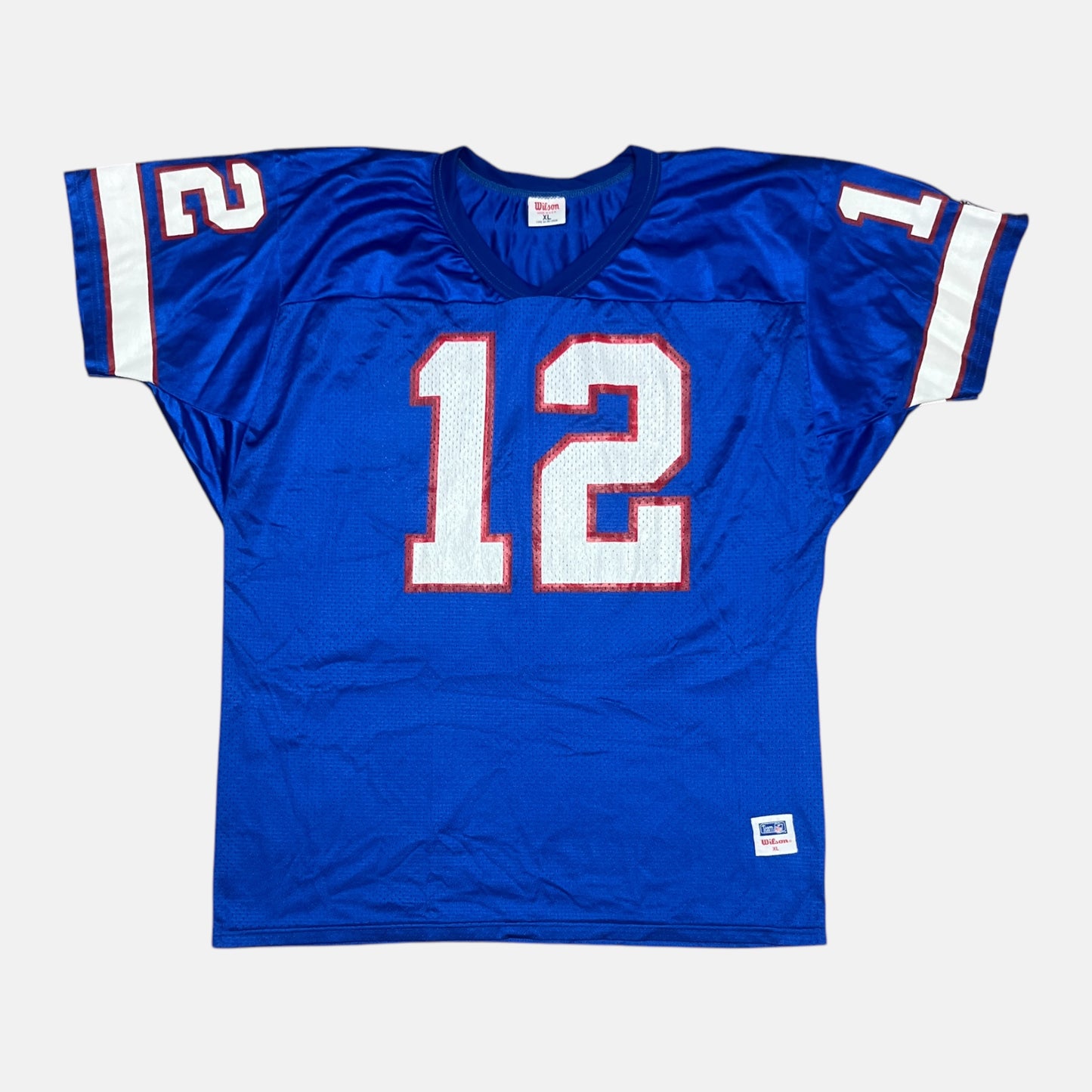 Buffalo Bills - Jim Kelly - Größe XL - Wilson - NFL Trikot