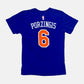 New York Knicks - Kristaps Porzingis - Größe M - Adidas - NBA Name and Number Shirt