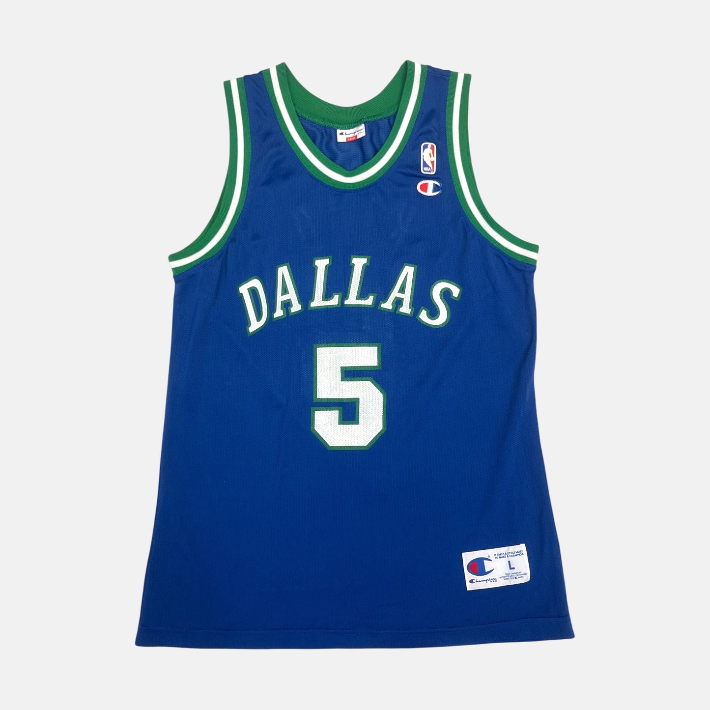 Dallas Mavericks - Jason Kidd - Größe L - Champion - NBA Trikot
