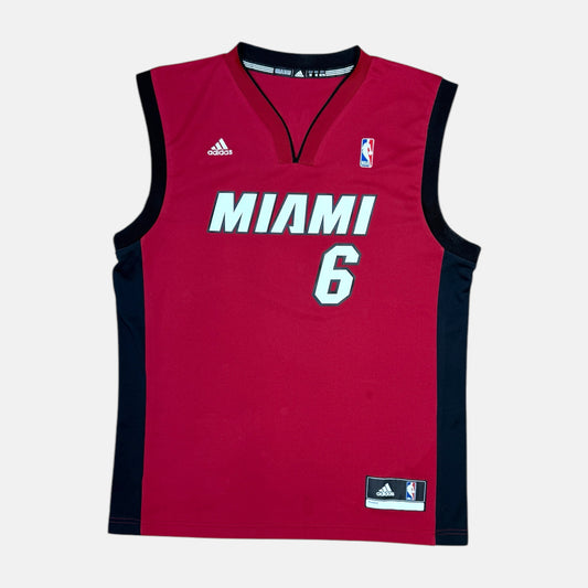 Miami Heat - LeBron James - Größe M - Adidas - NBA Trikot