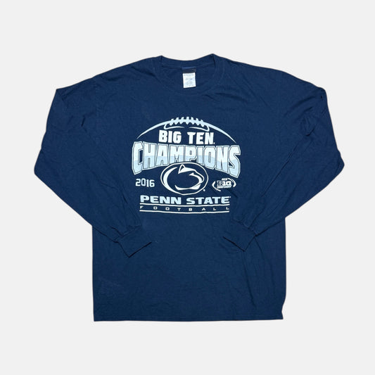 Penn State Nittany Lions- 2016 Big10 Championship - Größe L - NCAA Longsleeve