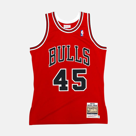 Chicago Bulls 1994-95 - Michael Jordan 45 - Größe M - Mitchell and Ness Authentic - NBA Trikot mit Etikett