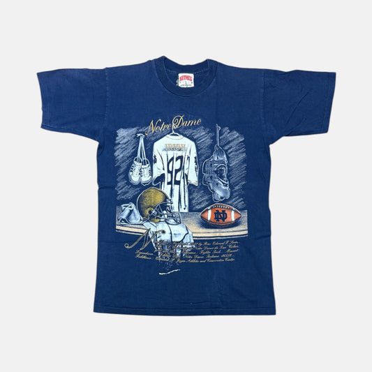 Notre Dame Fighting Irish Shirt - Größe M - Nutmeg Mills - NCAA T-Shirt
