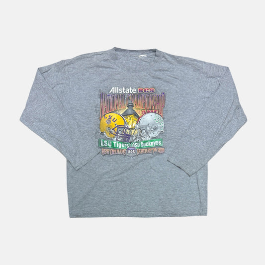 LSU Tigers - 2008 BCS Championship Game - Größe XL - NCAA Longsleeve