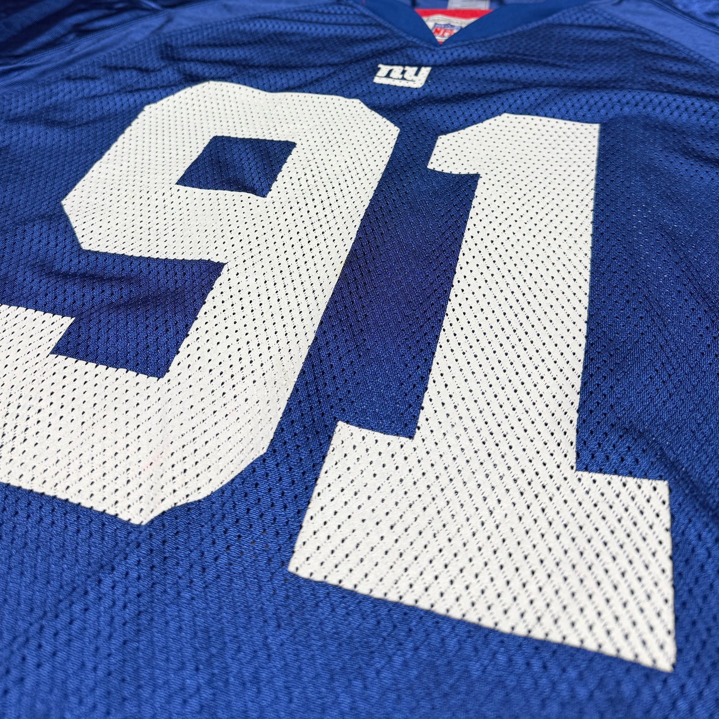 New York Giants - Justin Tuck - Größe L - Reebok - NFL Trikot