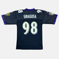 Baltimore Ravens - Tomy Siragusa - Größe M - Reebok - NFL Trikot