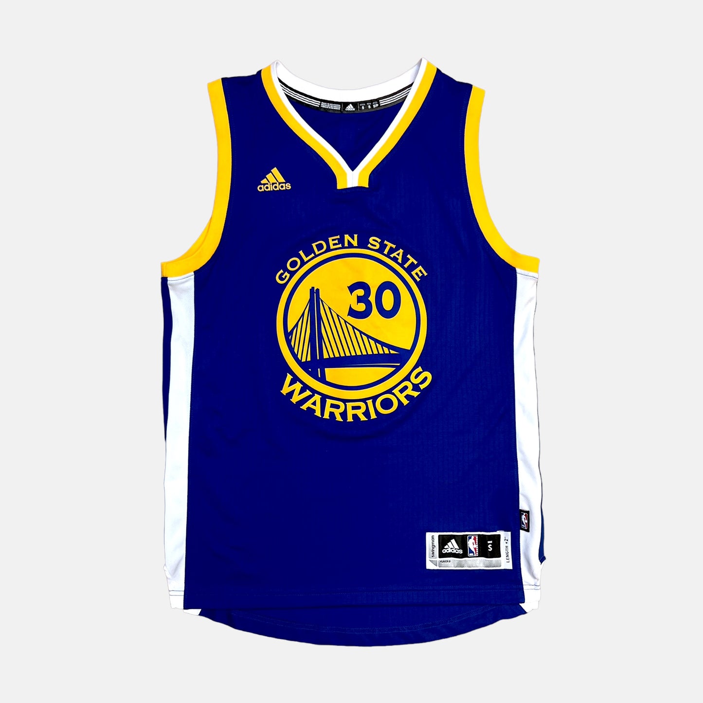 Golden State Warriors - Stephen Curry - Größe S - Adidas - NBA Trikot