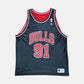 Chicago Bulls - Dennis Rodman - Größe 48 / XL - Champion - NBA Wendetrikot