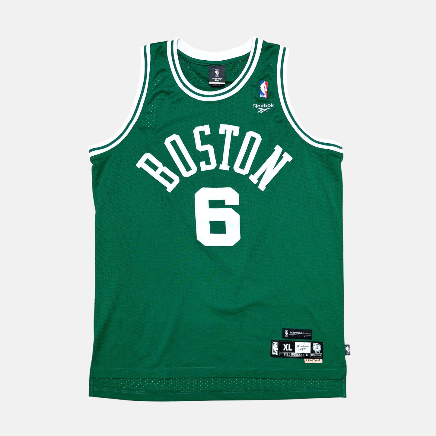 Boston Celtics - Bill Russell - Größe XL - Adidas - NBA Trikot