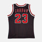 Chicago Bulls - Michael Jordan Pinstripes - Größe M - Champion - NBA Trikot