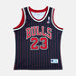 Chicago Bulls - Michael Jordan Pinstripes - Größe M - Champion - NBA Trikot