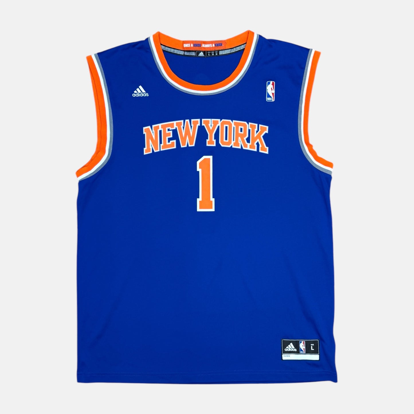 New York Knicks - Amare Stoudemire - Größe L - Adidas - NBA Trikot
