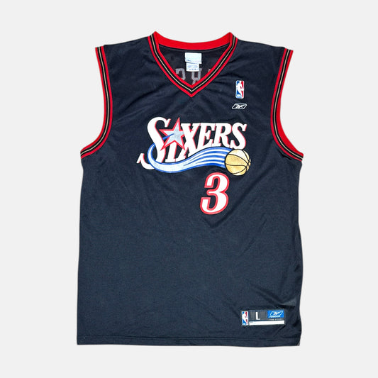Philadelphia 76ers - Allen Iverson - Größe L - Reebok - NBA Trikot