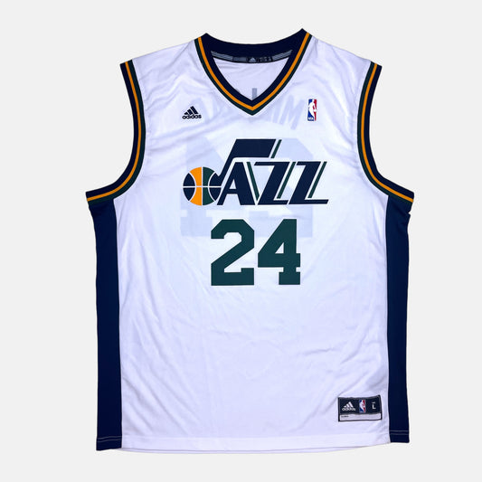 Utah Jazz - Paul Milsap - Größe L - Adidas - NBA Trikot