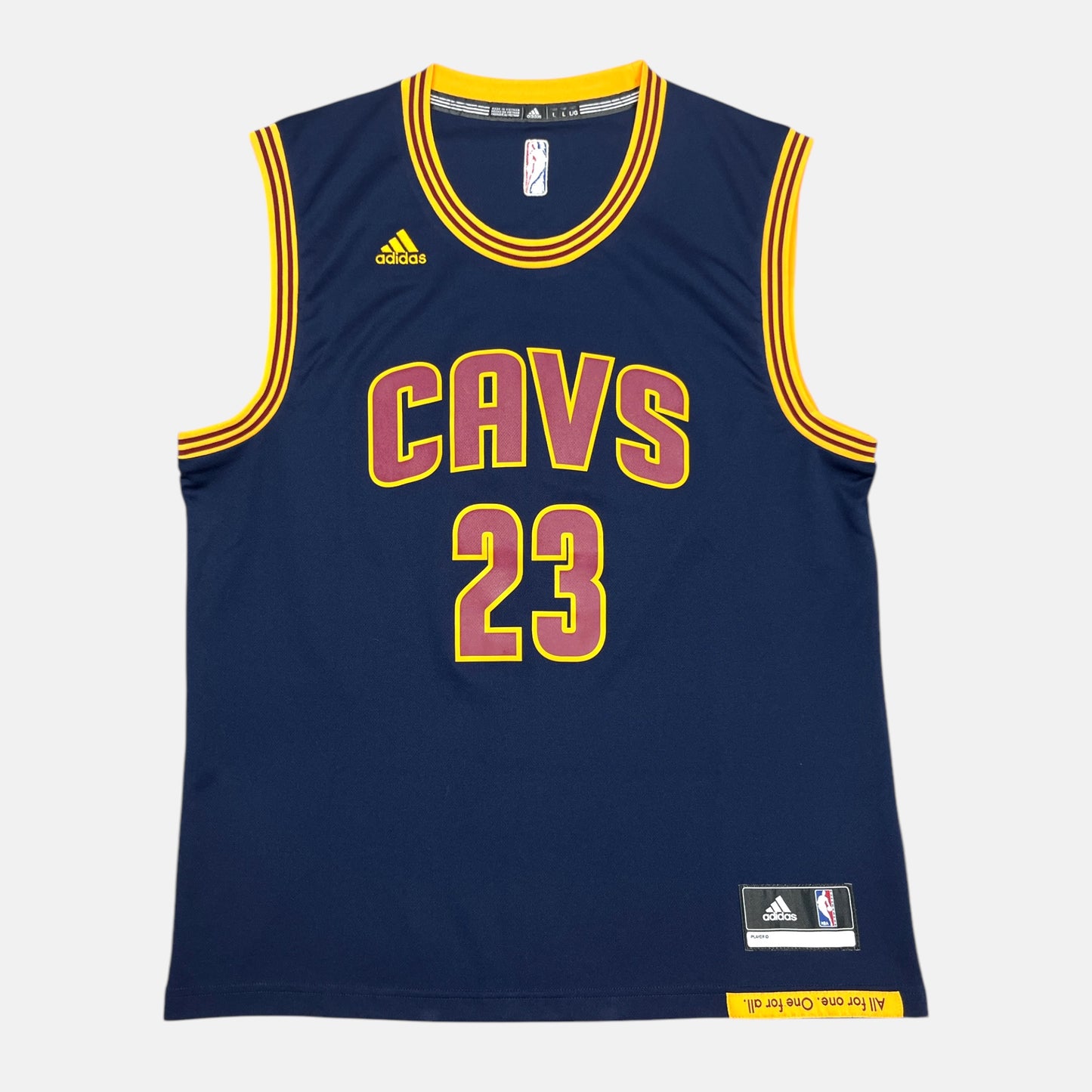 Cleveland Cavaliers - Lebron James - Größe L - Adidas - NBA Trikot