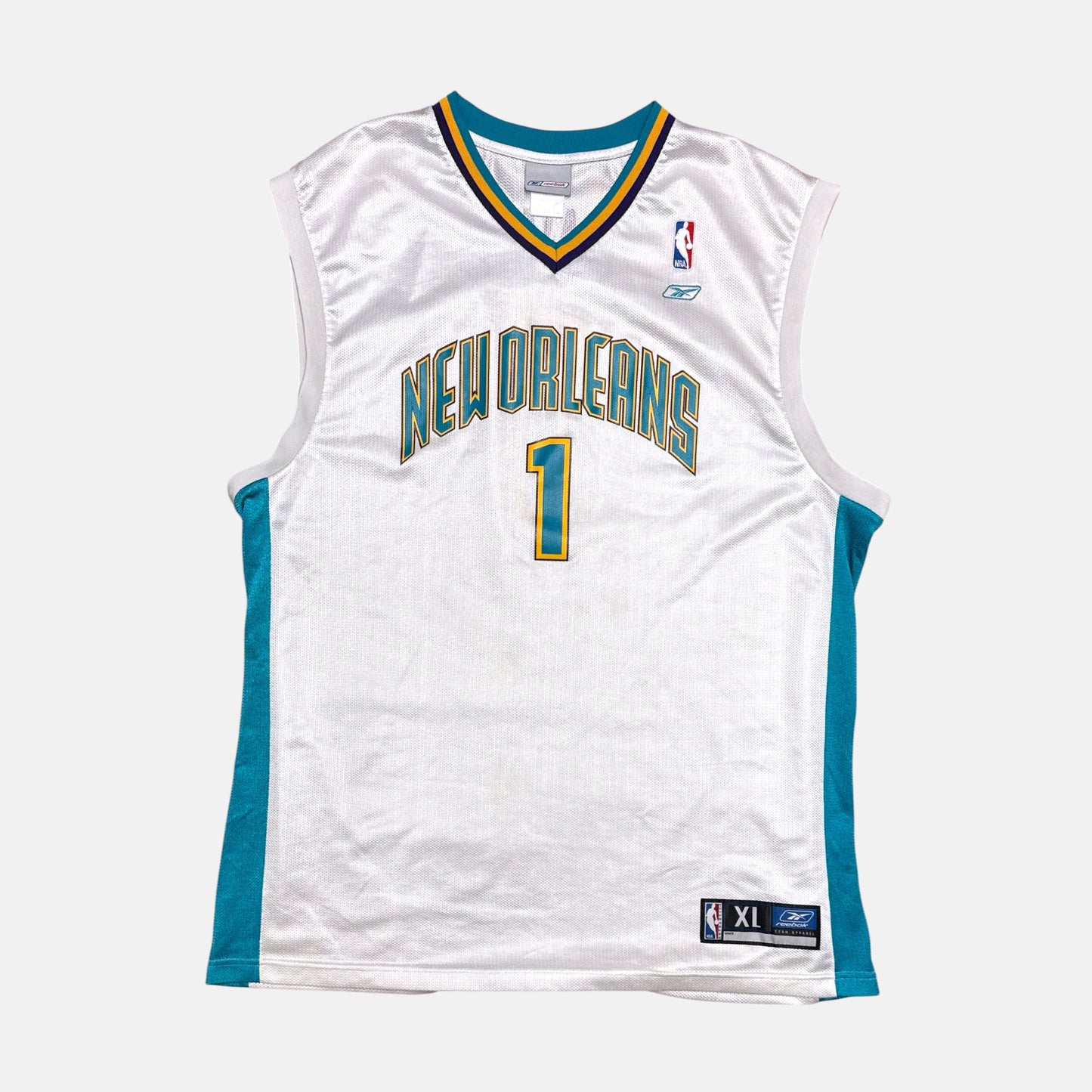 New Orleans Hornets - Baron Davis - Größe XL - Reebok - NBA Trikot