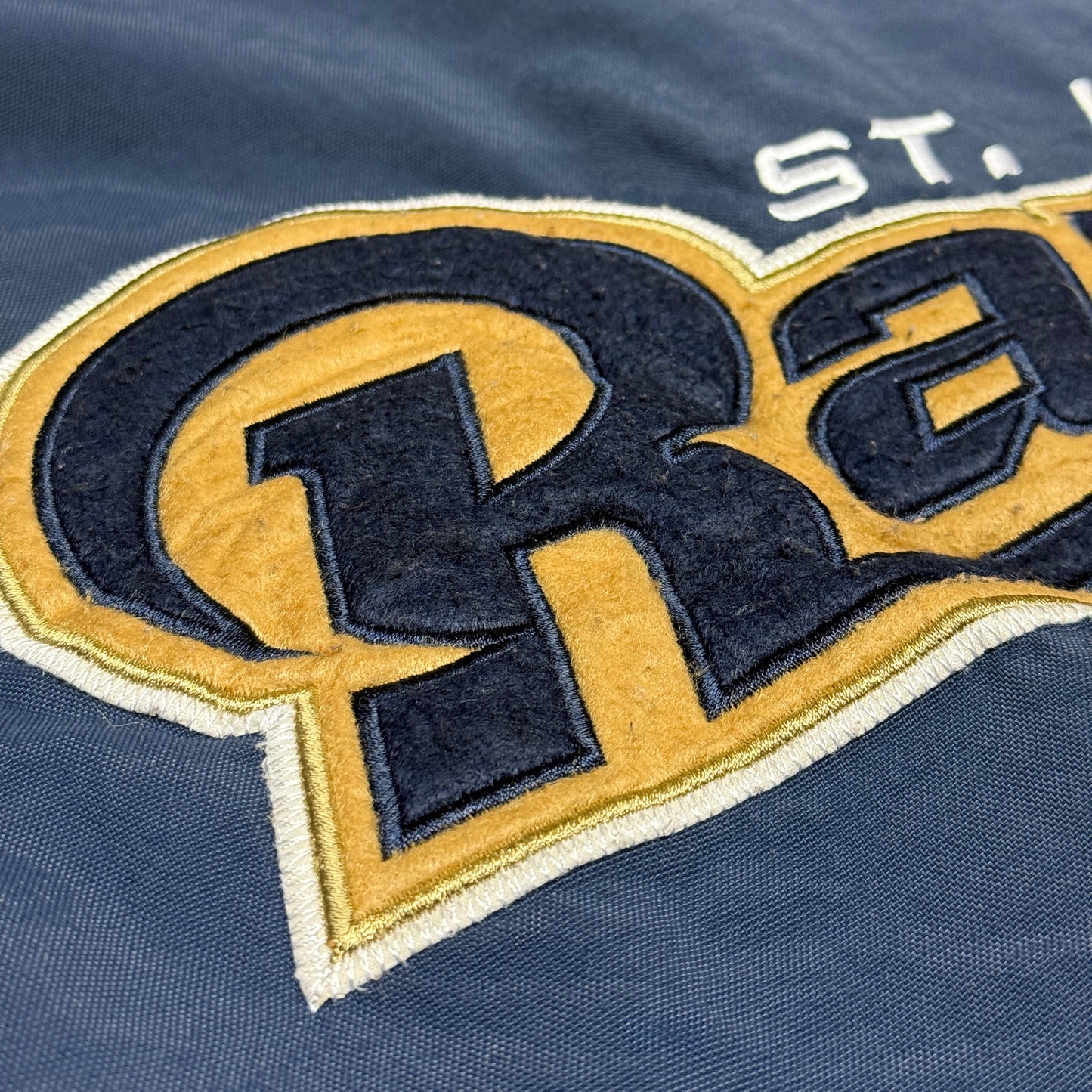 St. Louis Rams - Super Bowl 2000 - gesteppte NFL Jacke - Größe XL