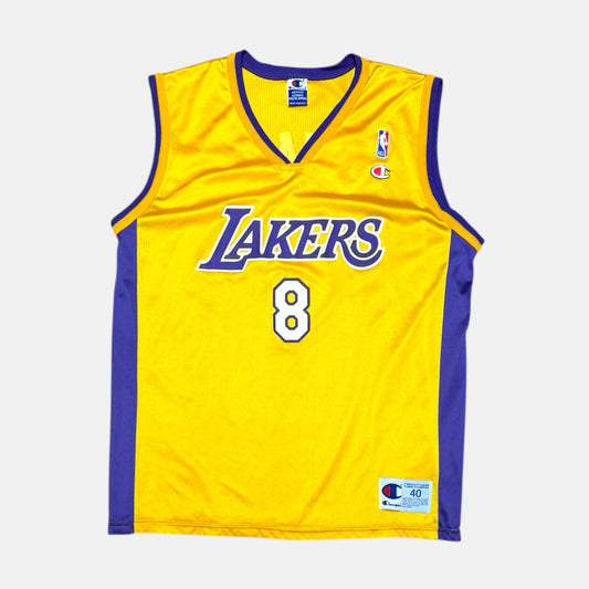 Los Angeles Lakers - Kobe Bryant - Größe M / US 40 - Champion - NBA Trikot