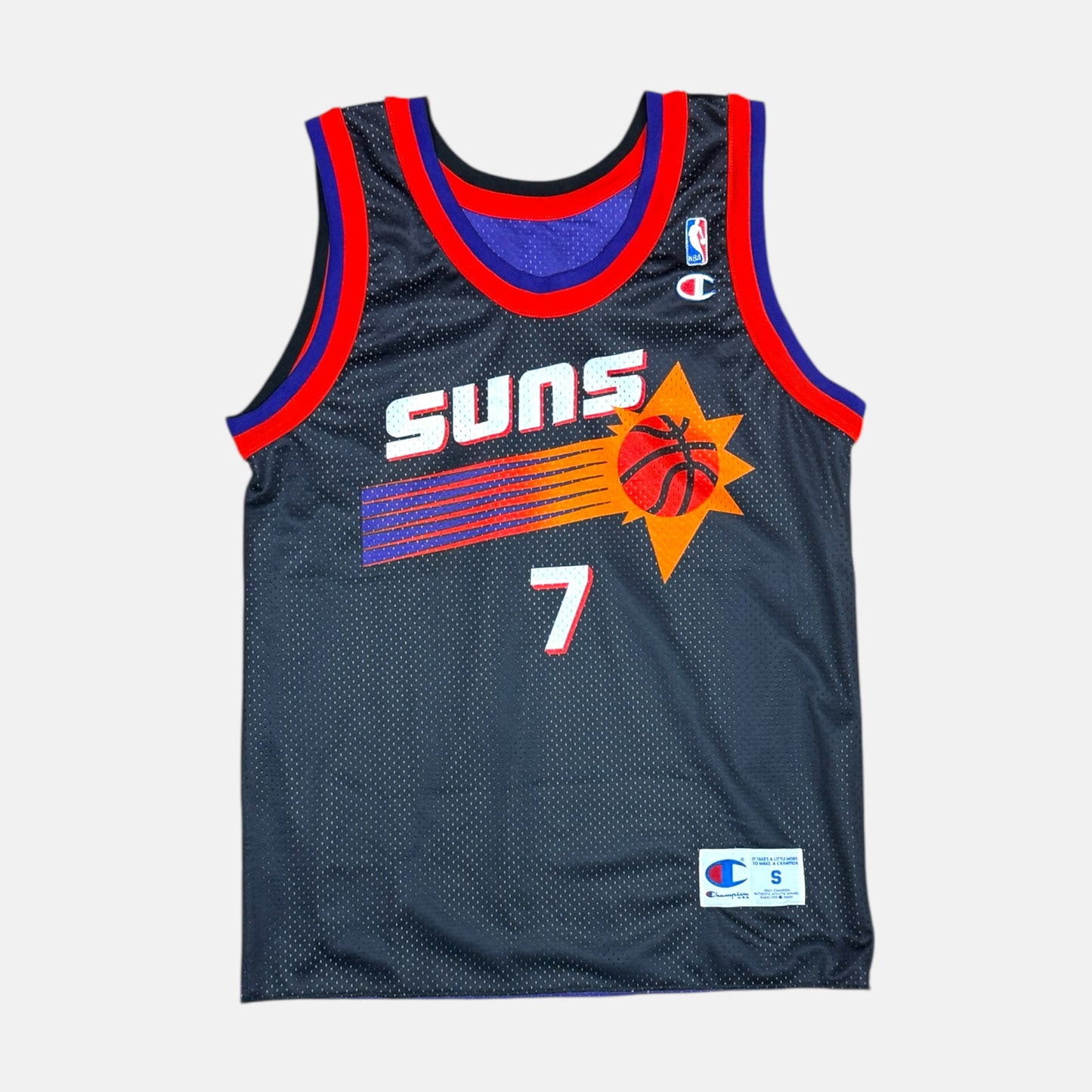 Phoenix Suns - Kevin Johnson - Größe S - Champion - NBA WendeTrikot