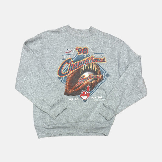 Cleveland Indians - Division Champions 1998 - Größe L - Pro Player MLB Sweatshirt
