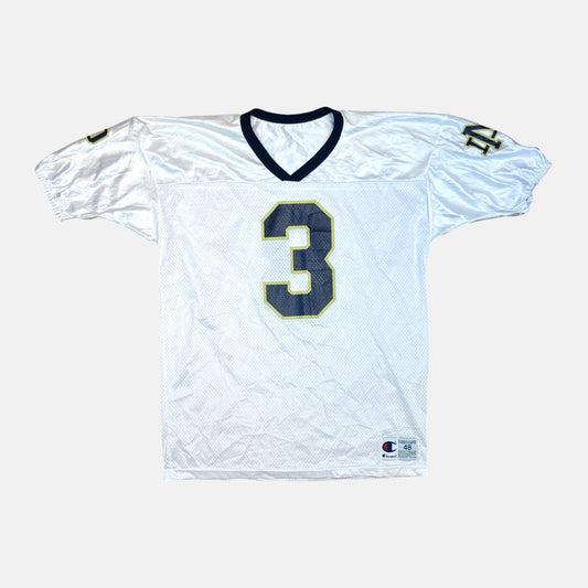 Notre Dame Fighting Irish - Rick Mirer - Größe L / US 48 - Champion - NCAA Trikot