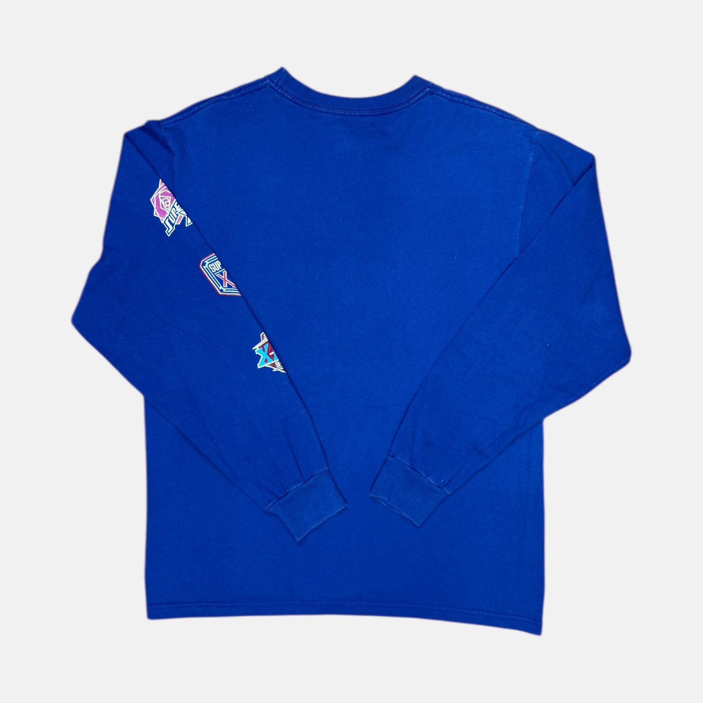 New York Giants - 3x Super Bowl Champions - Größe M - Reebok NFL Longsleeve