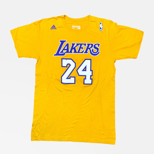 Los Angeles Lakers - Kobe Bryant - Größe M - Adidas - NBA Name and Number Shirt