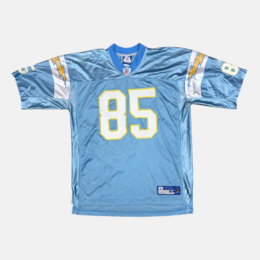 San Diego Chargers - Antonio Gates - Größe XL - Reebok - NFL Trikot