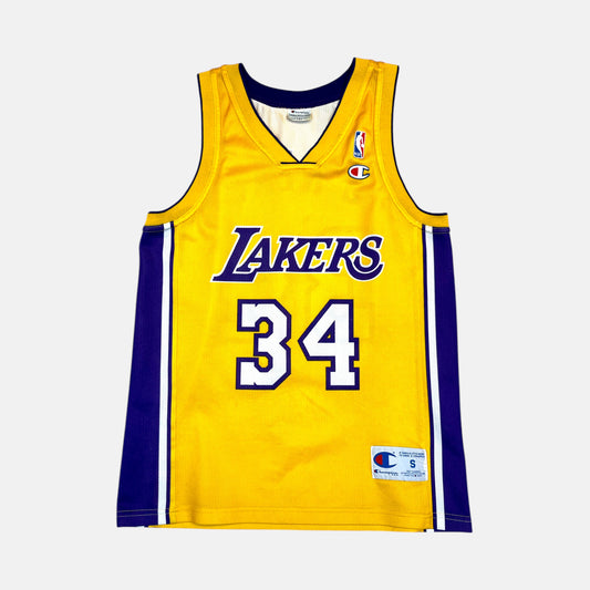 Los Angeles Lakers - Shaquille O’Neal - Größe S - Champion - NBA Trikot