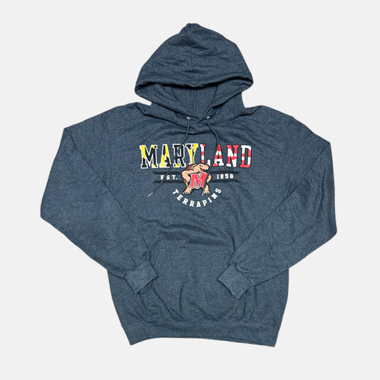 Maryland Terrapins - Champion NCAA Hoodie - Größe M - College Pullover