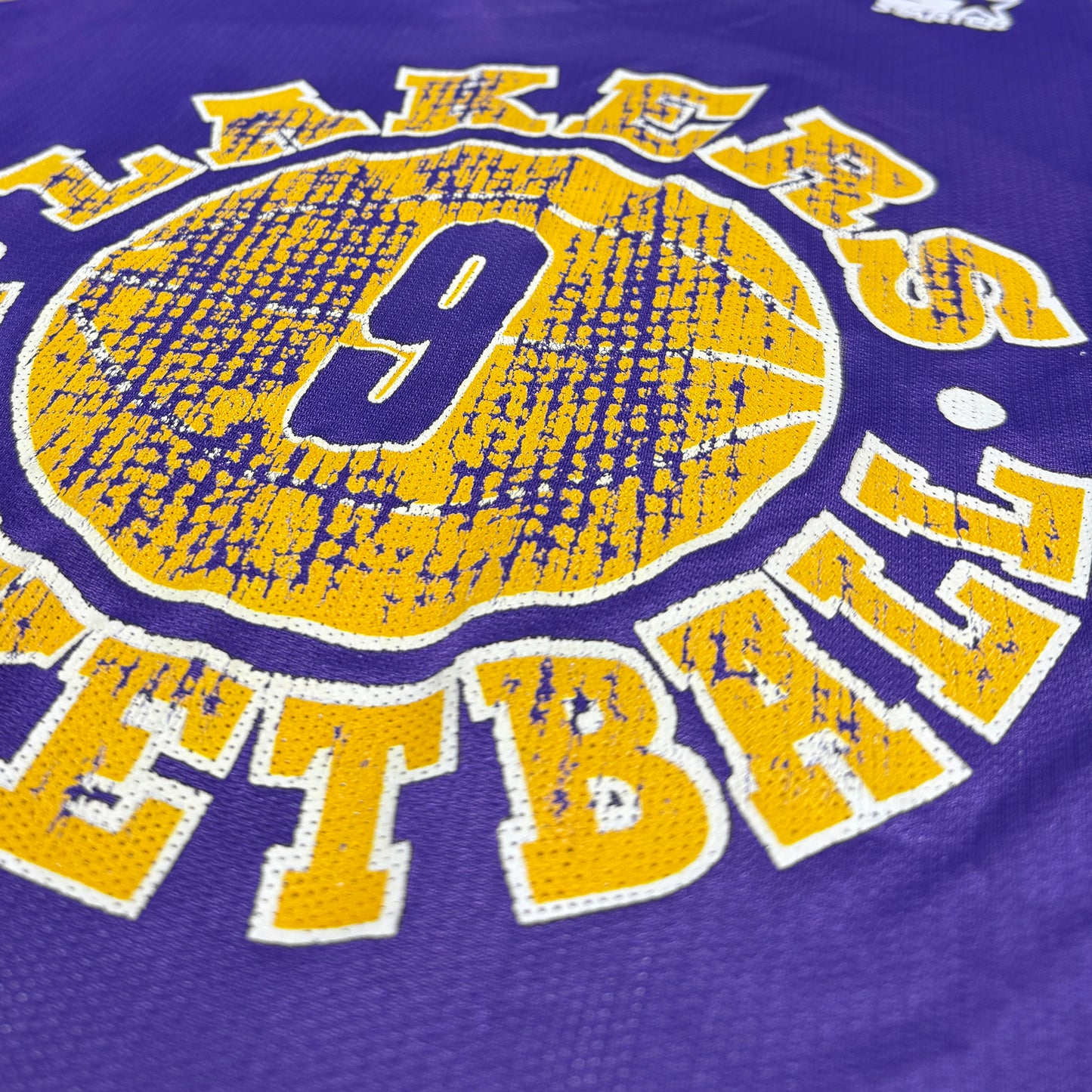 Los Angeles Lakers - Nick Van Exel - Größe L / US48 - Starter - NBA Training Wendetrikot