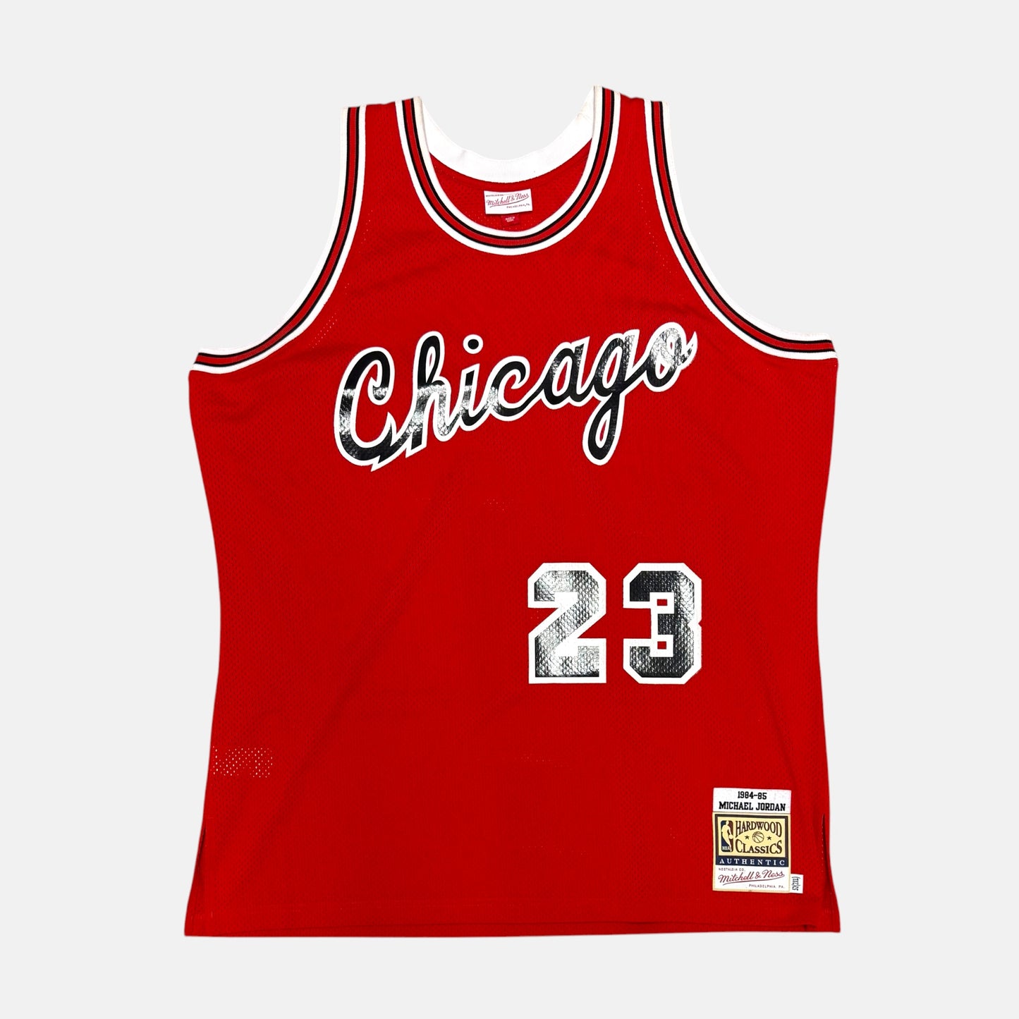 Chicago Bulls 1984-85 - Michael Jordan Rookie - Größe XXL - Mitchell and Ness Authentic - NBA Trikot