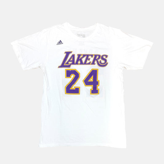 Los Angeles Lakers - Kobe Bryant - Größe M - Adidas - NBA Name and Number Shirt